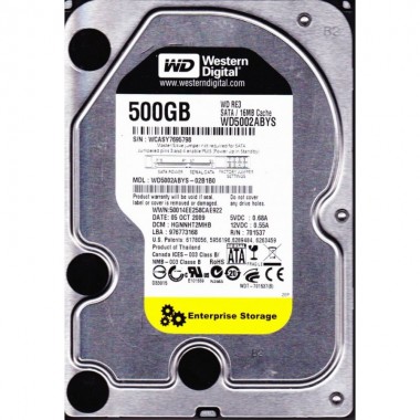 WD5002ABYS Western Digital RE3 500GB WD5002ABYS Western Digital RE3 500GB